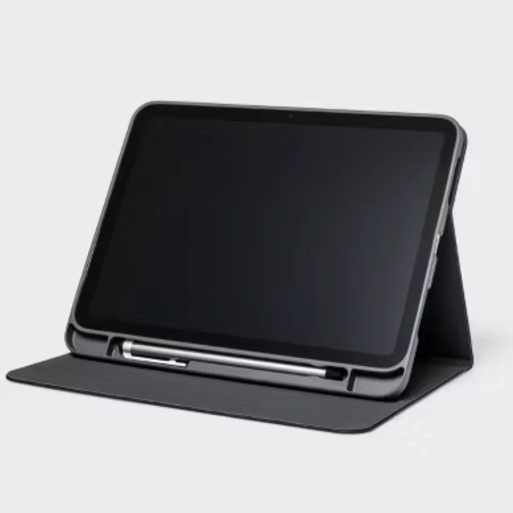 Heyday Black Folio Case for Apple 10.9” iPad Air & 11” iPad Pro Tablets.  NIOB